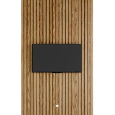 Imagem de Painel Devin Modular 140x250 Suspenso Ripado Tv 75 Polegada - Móveis P
