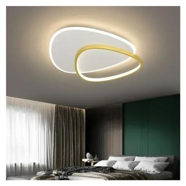 Imagem de Luminária de teto LED moderna compatível com quarto, sala de estar, sala de jantar, estudo, corredor, varanda, lustre, decoração interna para casa, luminária de lustre, decoração moderna