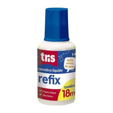 Imagem de Corretivo Líquido 18ml Refix Tris