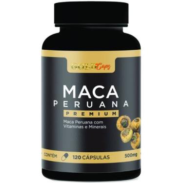 Imagem de Mac a Gold Premium frasco 120 cápsulas 500mg Ma ca Peru a na - MW Supl