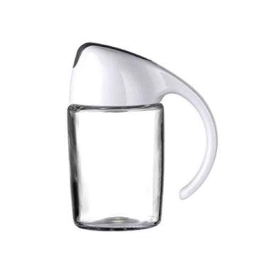 Imagem de Dispensador de óleo de oliva de vidro pote de molho à prova de vazamento garrafa de vinagre molho barco garrafa de óleo para cozinhar dispensador de mel (cor: A) (A)