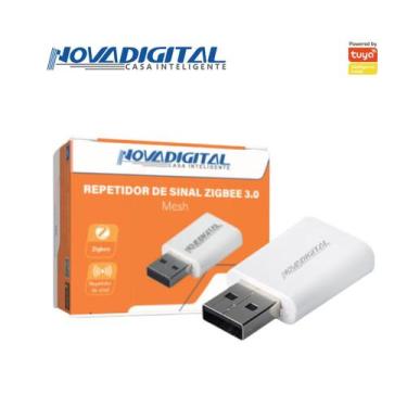 Imagem de Repetidor de Sinal Zigbee 3.0 Mesh Novadigital - Nova Digital
