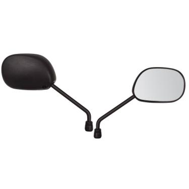 Imagem de Retrovisor Design Sahara / Xr 300L Tornado/24 Lente Plana Prata Par H