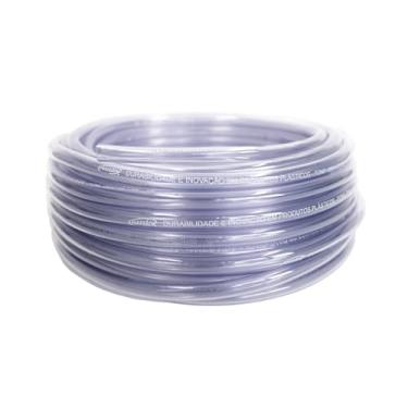 Imagem de Mangueira Cristal para Nível Reforçada Com Bitola 5/16" de 15 Metros Com Espessura 1,30 mm Durín