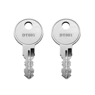 Imagem de (2) Chaves de tampa de caminhão KeyPower DT001 - DT020 para fechaduras Leer Tonneau, pré-cortadas para código de chave (DT015)