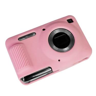 Imagem de Easy Hood Capa Para Câmera Kodak Pixpro Fz55, De Silicone Macio, Anti-Riscos, Ajuste Fino, Protetora Viagem, Rosa