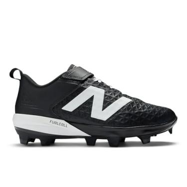 Imagem de New Balance FuelCell 4040 V8 Tênis de beisebol masculino moldado, Preto/branco, 47