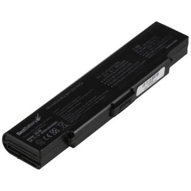 Imagem de Bateria para Notebook Sony Vaio VGN-AR790 - BestBattery, Preto