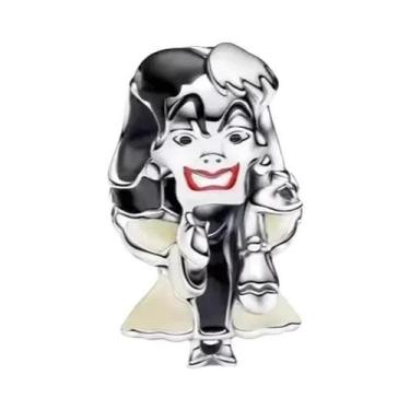 Imagem de Pingentes De Prata 925 Para O Natal, Charms Da Disney, Caveira Poker J