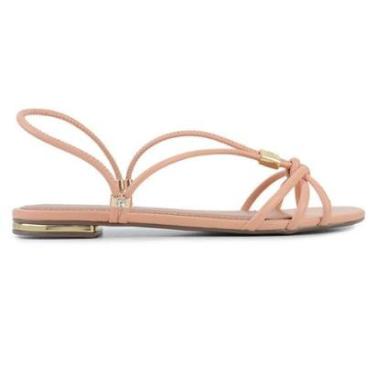 Imagem de Sandália Feminina Jorge Bischoff Peach Laranja - J150930-Feminino