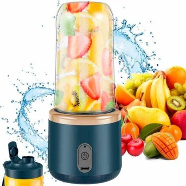 Imagem de Mini Liquidificador Portátil Usb 400Ml Para Sucos Vitaminas