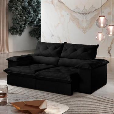 Imagem de Sofá Retrátil e Reclinável Caixa Zero 2,40m Pillow de 15cm Istambul - 