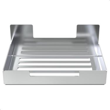 Imagem de Porta Sabonete Saboneteira Inox Adesivo Autocolante ELG