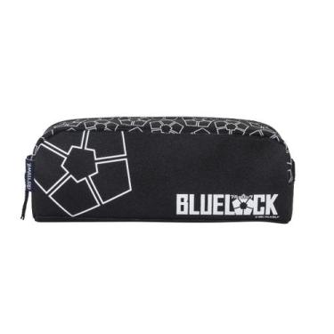 Imagem de Estojo Escolar Anime Blue Lock Preto Dermiwil
