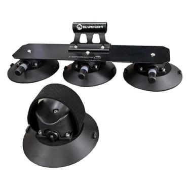 Imagem de RNXRZANK Suporte para Bicicletas de Teto com Ventosa para Carros. Acessório Universal, Leve, Prático E de Alta Qualidade. Fácil de Instalar.