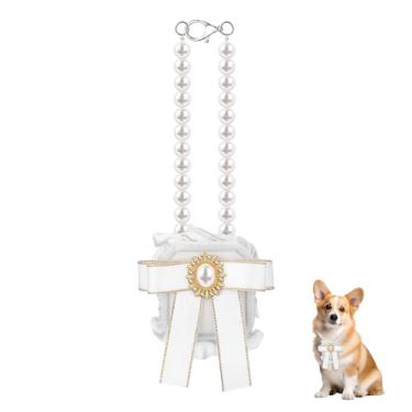 Imagem de SOIMISS Caixa de anel de casamento caixa de noivado para transporte de anel de cachorro para cerimônia de casamento joias de cachorro