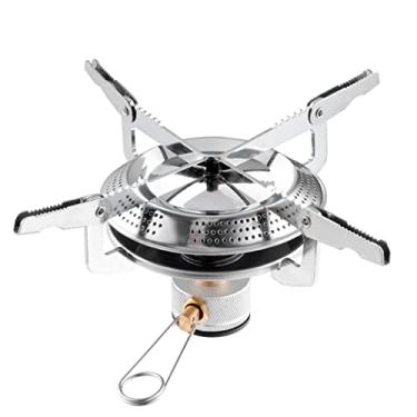 Imagem de Toyokar Fogão portátil para mochilão: fogão de alumínio para acampamento e caminhada