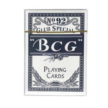 Imagem de Baralho de Poker BCG Azul 54 Folhas 1 Unidade - Gici Sports