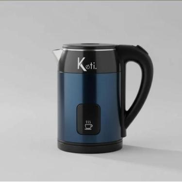 Imagem de Chaleira elétrica Inox KOTI Modelo Elegance Azul ou Vermelha 1,8L, Azu