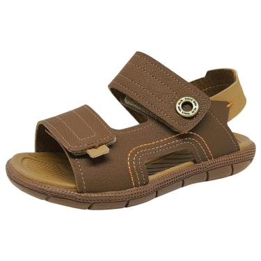 Imagem de Sandalia Infantil Menino Conforto Ajuste Fácil Tictac Klin