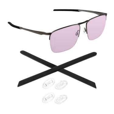 Imagem de Biyxpiv Kits de borracha de substituição para protetores de nariz para óculos Oakley Voon OX3026, fácil instalação, Kit de borracha