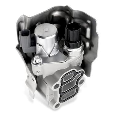 Imagem de Conjunto de válvula solenoide VTEC com interruptor de pressão de óleo e gaxeta, compatível com Honda Accord, Civic, CR-V, Element e Acura RSX, substitui 15810-RAA-A03 15810-RAA-A01