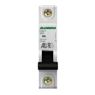 Imagem de Disjuntor Unipolar 1P 40A Curva C Albr3 Alumbra