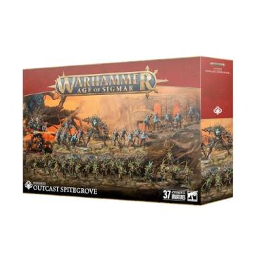 Imagem de Warhammer Age of Sigmar Sylvaneth Battleforce: Outcast Spitegrove | Drycha Hamadreth, Spirit of Durthu, Spite-Revenants & Dryads | 37 Plastic Miniatures
