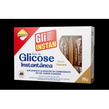 Imagem de Gli-Instan Lowçucar Sabor Guaraná Glicose Instantânea 5X15G