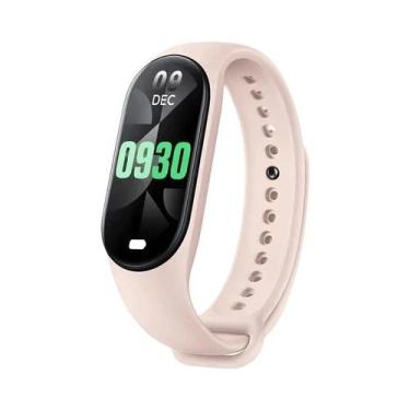 Imagem de Pulseira Inteligente De Fitness Monitor De Frequência Cardíaca Pressão