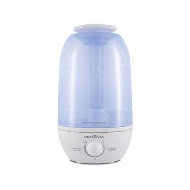 Imagem de Umidificador Britânia BUD05B Desligamento Automático 2,4 Litros Branco - Bivolt