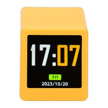 Imagem de ASHATA Estação Meteorológica Com Exibição de Calendário de Temperaturas de Umidade, Relógio Meteorológico de Mesa WiFi Russo, Despertador de Mesa, para Entusiastas e Alunos da Cultura Russa