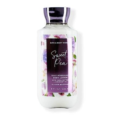 Imagem de Bath & Body Works Sweet Pea Body Lotion Signature Collection 8 oz