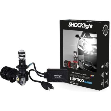 Imagem de Farol Led Lampada Nano H7 Projetor Canhão Facil Instalaçao