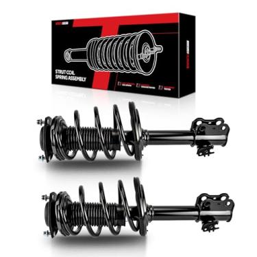 Imagem de Torchbeam Conjunto de amortecedores dianteiros com amortecedor de mola helicoidal de substituição para Toyota Camry 2012-2017 172940/172941