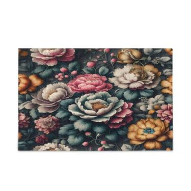 Imagem de WELLDAY Quebra-cabeça flores de peônia delicadas 1000 peças grande jogo de arte para adultos e adolescentes