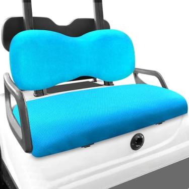Imagem de Conjunto universal de capas de assento dianteiro para carrinho de golfe adequado para EZGO TXT/RXV, Club Car DS/Precedente, Yamaha G29/Drive 2 OEM Almofada de assento frontal comum, capa de assento de