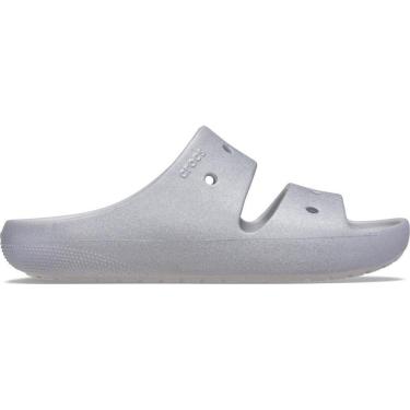 Imagem de Sandália Crocs Classic Glitter Sandal 2 Silver-Feminino