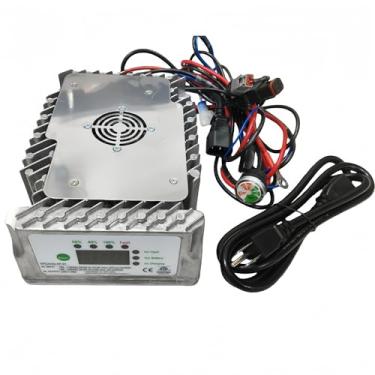 Imagem de Carregador de bateria de 24V 30A usado para o carregador de bateria Genie JLG Skyjack HB600-24B 105739, 161827, 128537, 1001128737, 4000325560 GS 1930 JLG 2030ES