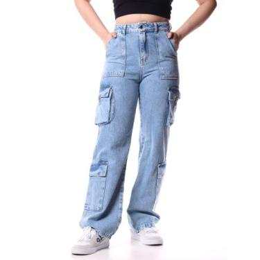 Imagem de Calça Bali Hai Jeans Cargo Zef - BALI COMPANY, Jeans, 36