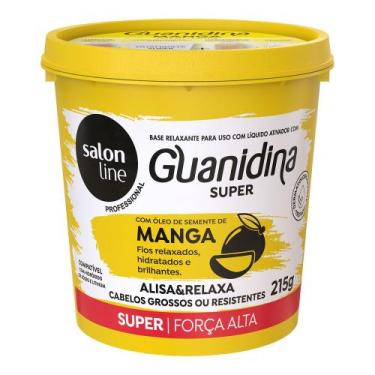 Imagem de Guanidina Óleo Semente de Manga Alisa e Relaxa Salon Line 215gr