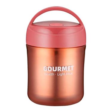 Imagem de Copo de Sopa Isolado Sem Vazamento Garrafa Alimentos Isolada Container Almoço para Comida Quente Criança Adulto Escritór