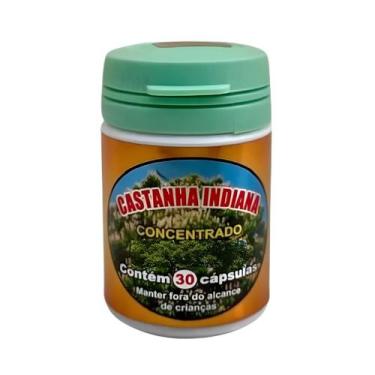 Imagem de Castanha Indiana Concentrado 500mg 30 Cápsulas Suplemento - Original, 