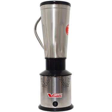 Imagem de Liquidificador Industrial Profissional 2 Litros 800W 220V Alta Rotação Vitalex LI-02/220 Copo Inox