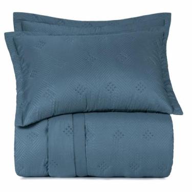 Imagem de Jogo de Colcha Casal Toque Acetinado Mural Altenburg