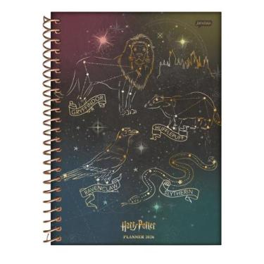 Imagem de Agenda Planner 2026 Harry Potter Espiral Jandaia 352 Páginas -, Conste