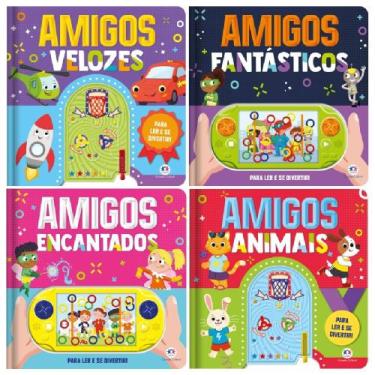 Imagem de Coleção Jogando com os Amigos - 4 livros infantis - Kit de Livros, 3