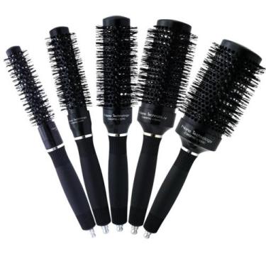 Imagem de Kit 5 Escovas Profissionais Térmicas Cerâmica Iônica Frizz - Extrema B