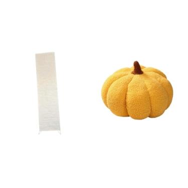 Imagem de Whtkoph Abajur de Chão em Formato de Abóbora, Almofada Decorativa para Sofá de Sala de Estar, Capa para Luminária de Chão de Halloween.