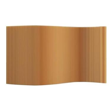 Imagem de Room divider Divisor telescópico de sala com tela divisória de privacidade de 15,35 polegadas de largura, painel de parede de armazenamento dobrável independente(2X1.8M/6.5X5.9FT)